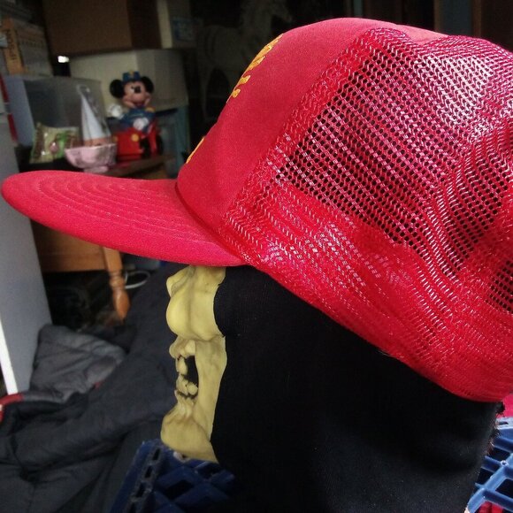 Deadstock Vintage AK Steak Corral Rope Snap Trucker Hat Cap - Picture 3 of 8